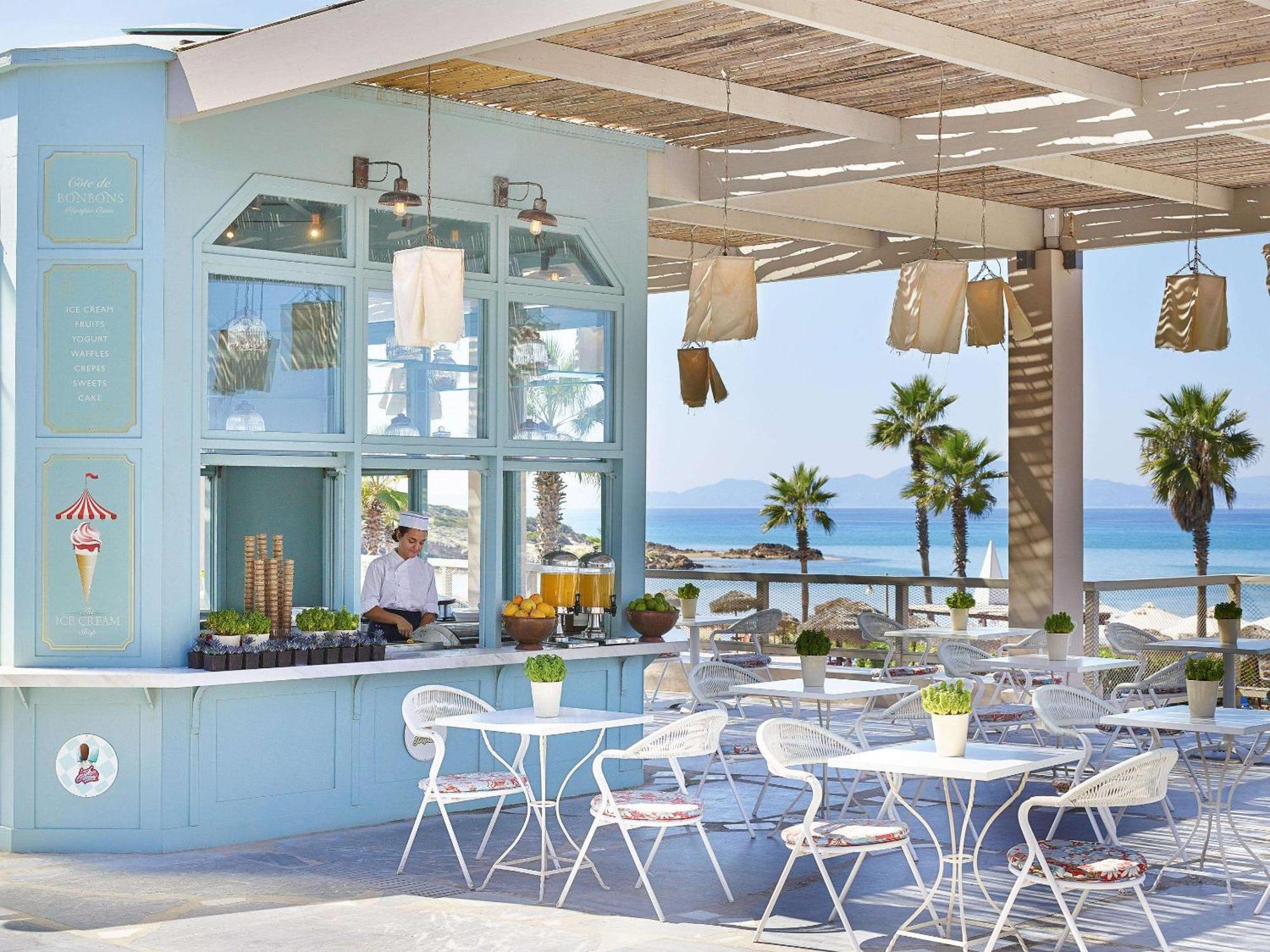 Grecotel Luxme Oasis At Riviera Olympia & Aqua Park Loutrá Killínis Buitenkant foto