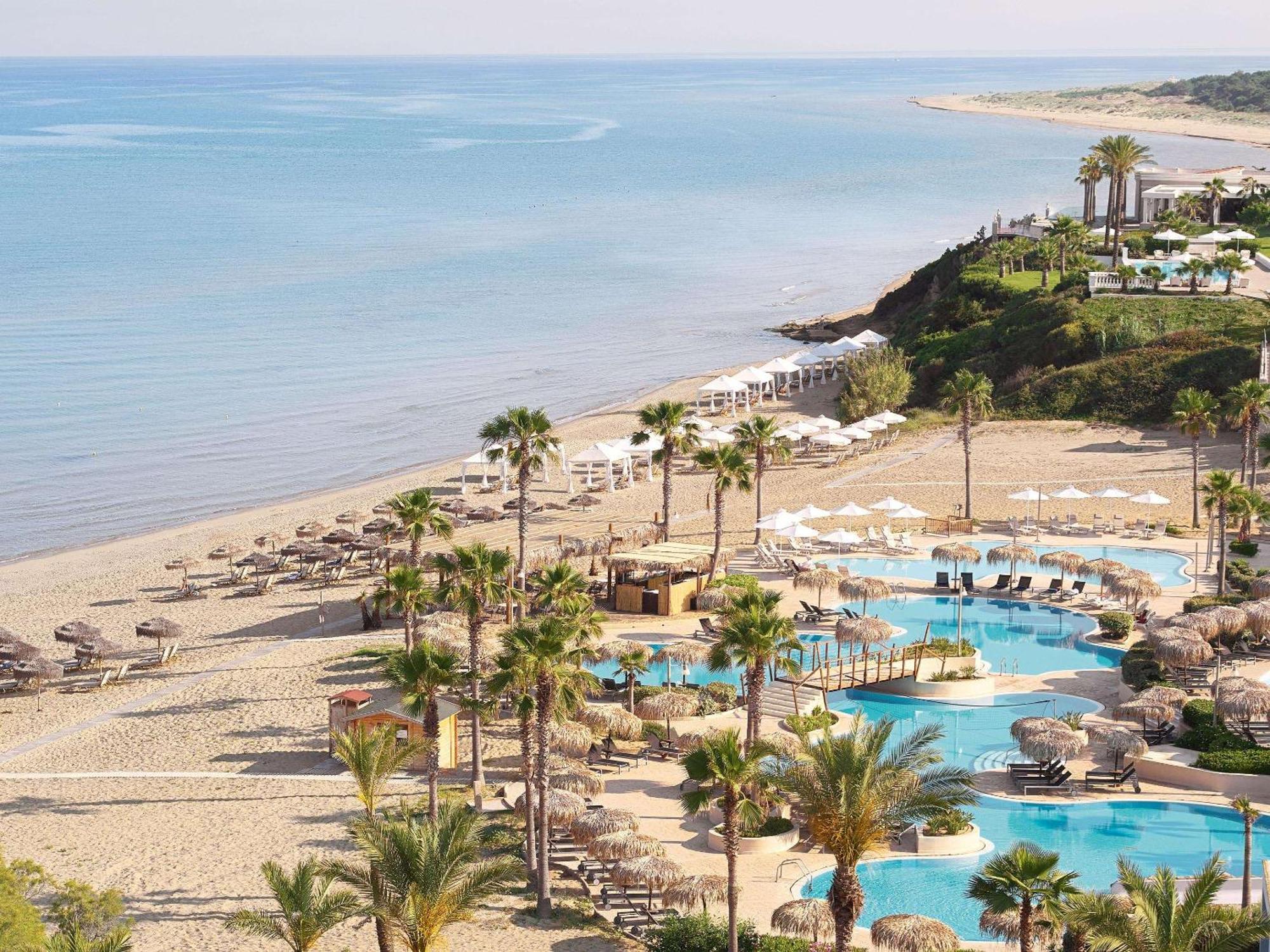 Grecotel Luxme Oasis At Riviera Olympia & Aqua Park Loutrá Killínis Buitenkant foto